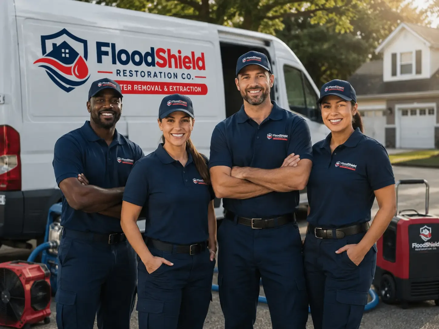 Flood Damage Restoration company in Walhonding, OH